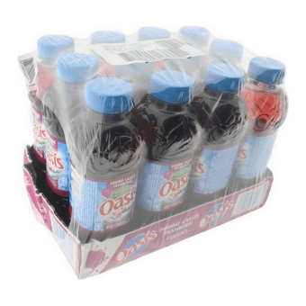 Oasis | Appel & Cassis & Framboos | Petfles | 12 x 50 cl