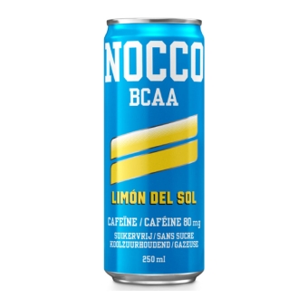 Nocco | BCAA | Limón del Sol | Blik | 12 x 25 cl