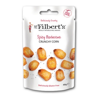 Mr Filberts | Crunchy Corn Spicy Barbecue | 15 x 40 gram