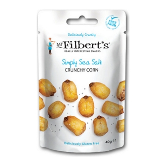 Mr Filberts | Crunchy Corn Sea Salt | 15 x 40 gram