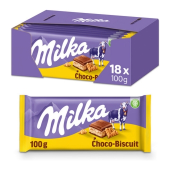 Milka | Choco-Swing Biscuit | Doos 18 repen