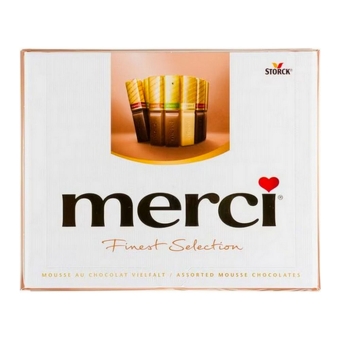 Merci | Finest Selection Mousse | 10 x 210 gram