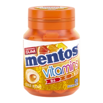 Mentos | Gum | Vitamins | 6 x 30 stuks