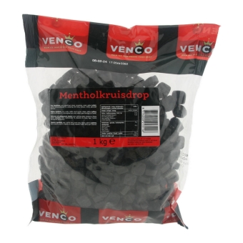 Venco | Menthol Kruisdrop | 1 kg