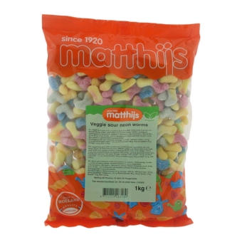 Matthijs | Veggie | Neon Worms | 1 kg