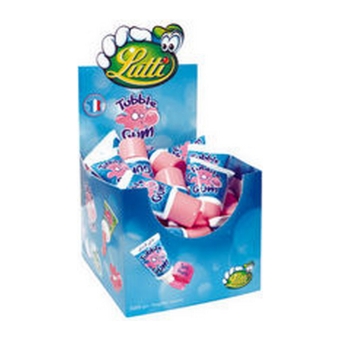 Lutti | Tubble Gum | Fruit Tube | 36 stuks