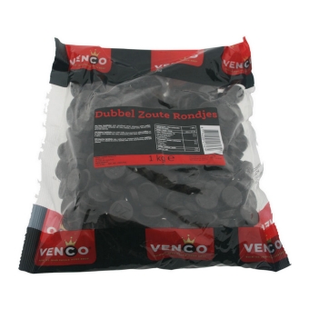 Venco | Dubbel Zoute Rondjes | 1 kg