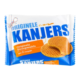 Kanjers | Stroopwafels | 2-pack | 15 x 80 gram