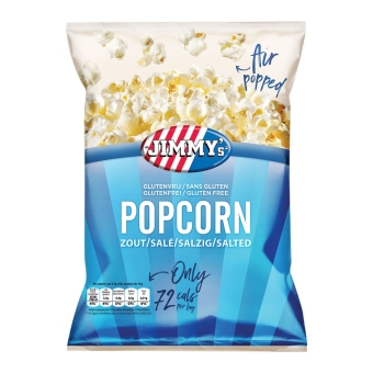 Jimmy's | Zoute Popcorn | 21 x 18 gram