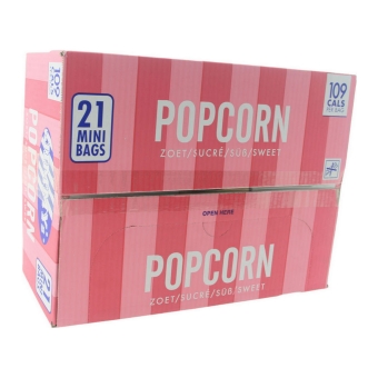 Jimmy's | Zoute Popcorn | 21 x 18 gram