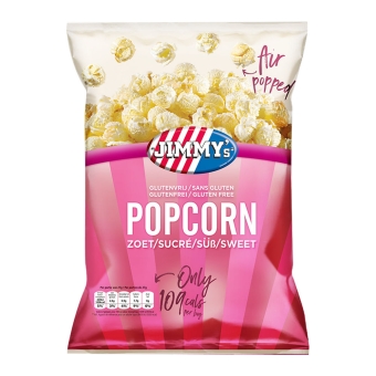 Jimmy's | Zoete Popcorn | 21 x 27 gram