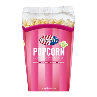 Jimmy's | Popcorn zoet | Tub 6 x 140 gram