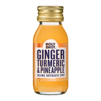 Holyshot | Ginger Turmeric & Pineapple Bio | 12 x 60 ml