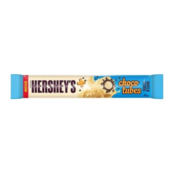 Hershey's | Choco Tubes Cookies & Cream | 12 x 25 gram