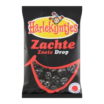 Harlekijntjes | Zachte Zoete Drop | 12 x 300 gram