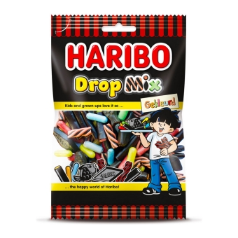 Haribo | Gekleurde Dropmix | 12 x 250 gram