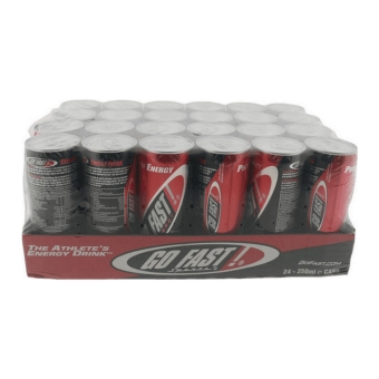 Go Fast Energy Drink | Blik 24 x 25 cl