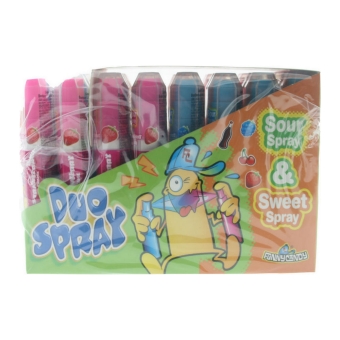 Funny Candy | Duo Spray zoet&zuur | 16 stuks