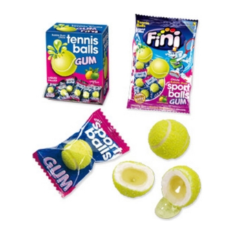 Fini | Tennis Balls Gum | 200 stuks