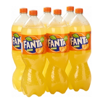 Fanta Orange | Petfles 6 x 1,5 liter