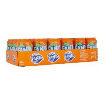 Fanta orange (DK) | Blik 24 x 33 cl