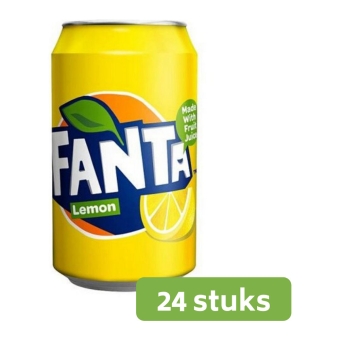 Fanta lemon (DK) 24 x 33 cl