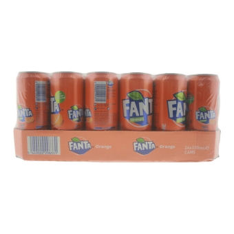 Fanta | Orange | Sleek Blik | 24 x 33 cl