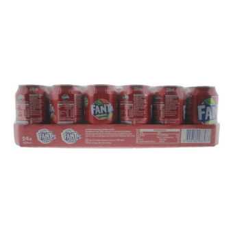 Fanta (DK) | Strawberry - Kiwi | Blik | 24x33 cl