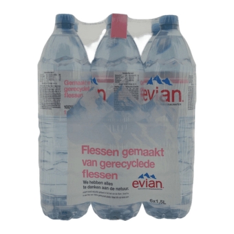 Evian | Petfles | 6 x 1,5 liter