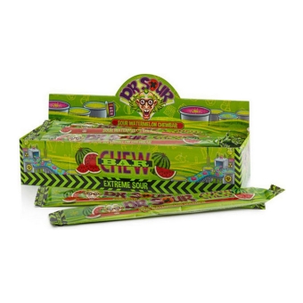 Dr. Sour | Watermelon Chew Bar | 24 x 50 gram