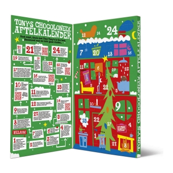 Tony's Chocolonely | Aftelkalender | 12 stuks