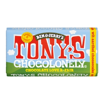 Tony's | Wit Strawberry Cheesecake | 15 x 180 gram