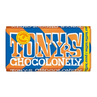 Tony's | Reep Puur Koffie Toffee | 15 x 180 gram