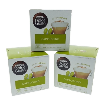 Dolce Gusto | Nescafé cappuccino | 3 x 16 Cups