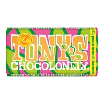 Tony's | Melk Pecan Crunch Karamel | 15 x 180 gram