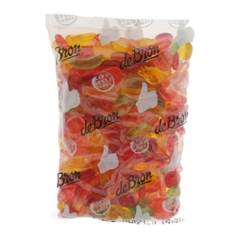 De Bron | Fruit Gums | Suikervrij | 1 kg