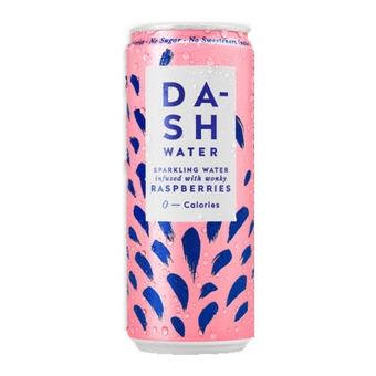 Dash Water | Raspberry | Blik | 12 x 330 ml