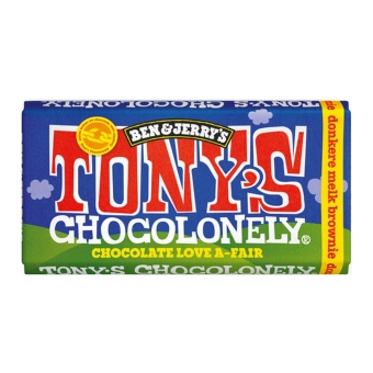 Tony's | Donkere Melk Brownie | 15 x 180 gram