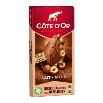 Cote D'Or | Puur Hele Noten | 9 x 180 gram