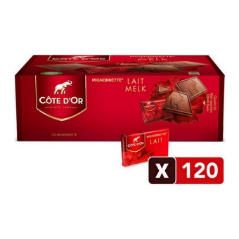 Côte d'Or | Mignonnettes Melk Horeca | 120 x 10 gram