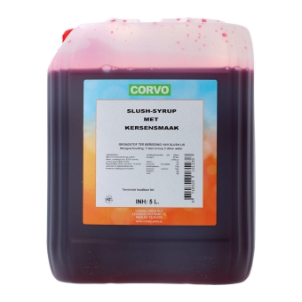 Corvo | Slush Siroop | Kersen | 5 liter