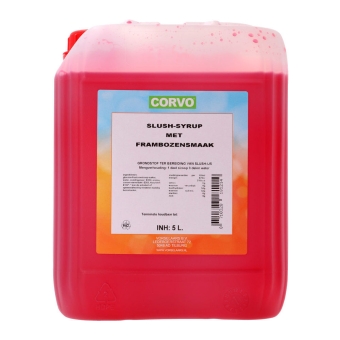 Corvo | Slush Siroop | Framboos | 5 liter