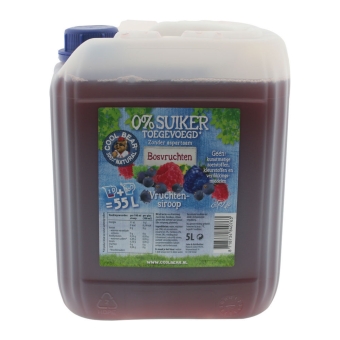 Cool Bear | Siroop | Bosvruchten | 5 liter