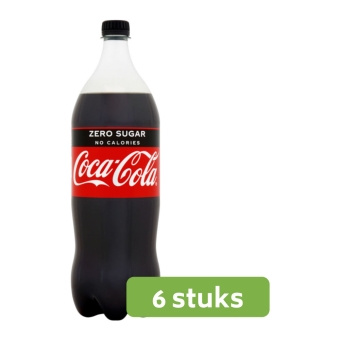 Coca Cola Zero | Petfles 6 x 1,5 liter