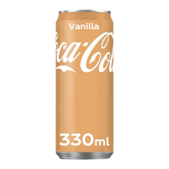 Coca Cola | Vanilla | Sleek Blik | 24 x 33 cl