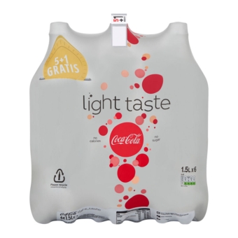 Coca Cola | Light | Pet | 6 x 1.5 liter