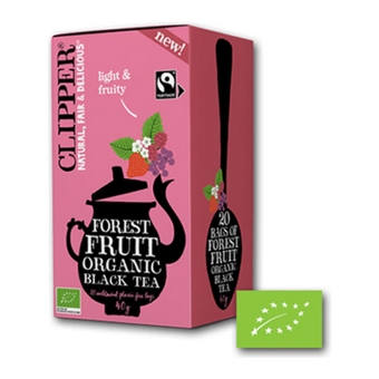 Clipper | Forest Fruit Black Tea Bio  | 4 x 20 stuks