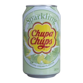 Chupa Chups | Melon Cream Flavour | Blik | 24 x 345 ml