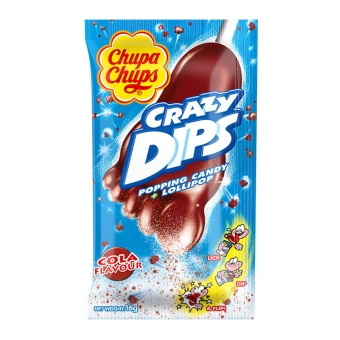 Chupa Chups | Crazy Dips | Cola | 24 x 14 gram