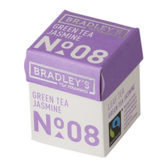 Bradley's | Piramini Green Tea Jasmine N.08 | 30 stuks